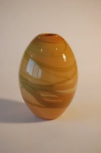 Desert Landscape Torpedo Vase #1