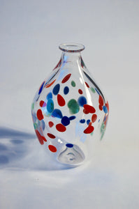Multi Colored Polka Dot Vase