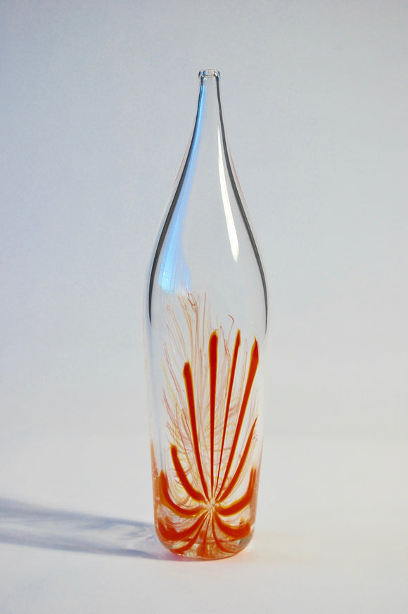 Star Burst Wine Bottle Vase