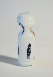 White Millefiore Son Vase