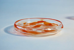 Orange Shard Saucer Bowl