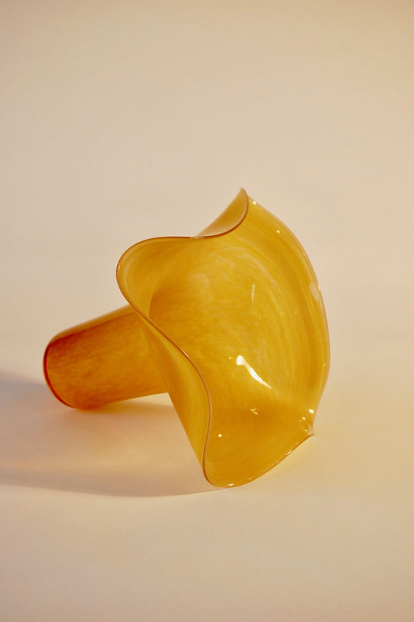 Desert Sand Hankerchief Top Vase