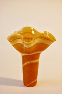 Desert Sandstorm Hankerchief Top Vase