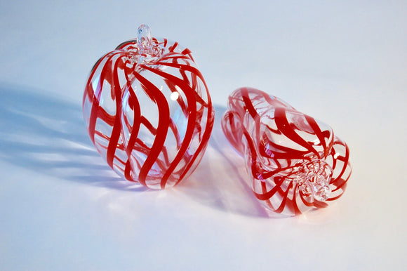 Red Striped Chili Pepper Set #1