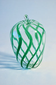 Green Striped Apple