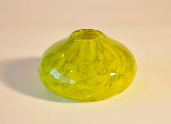 Mottled Olive Green Hopi Vase