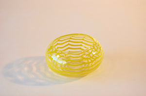 Yellow Striped Bowl