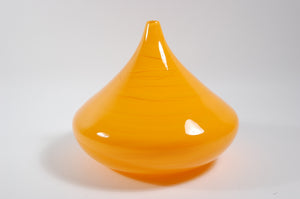 Orange Whirling Dervish Vase