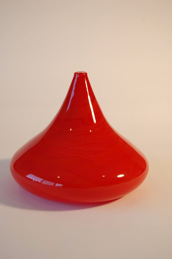 Red Whirling Dervish Vase